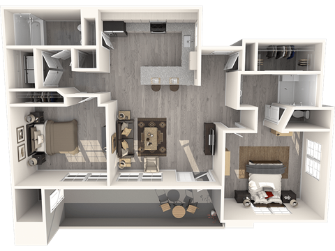 The Tucson Floor Plan at Pima Canyon, Tucson, 85704